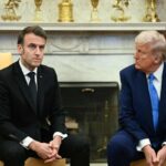 Emmanuel Macron e Donald Trump