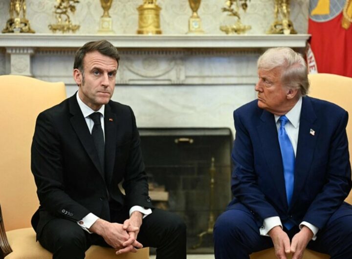 Emmanuel Macron e Donald Trump
