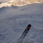 valanga provocato da sciatore