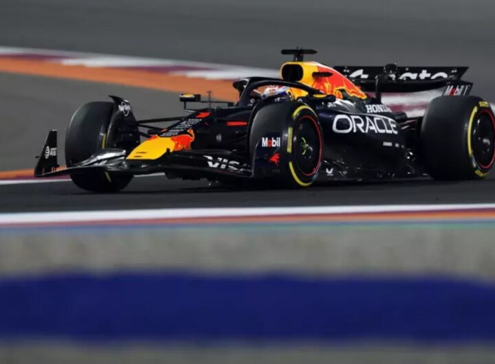 la red bull di verstappen