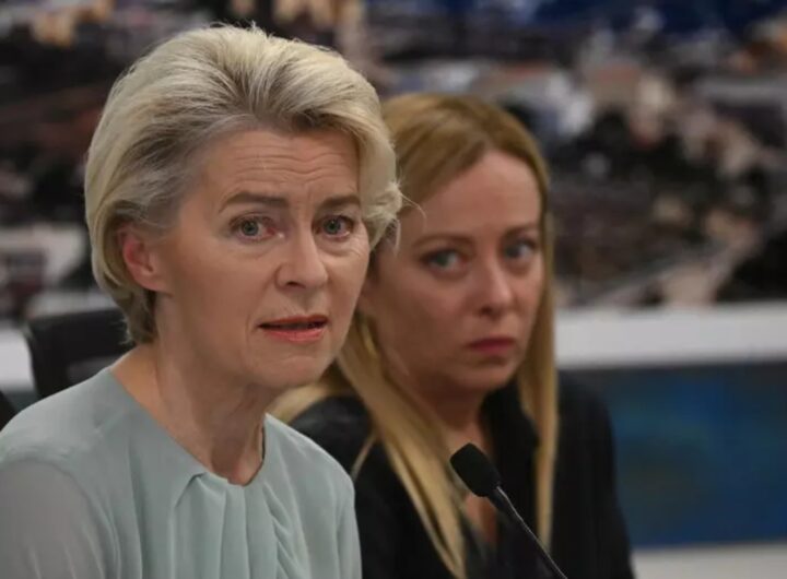 von der leyen e meloni