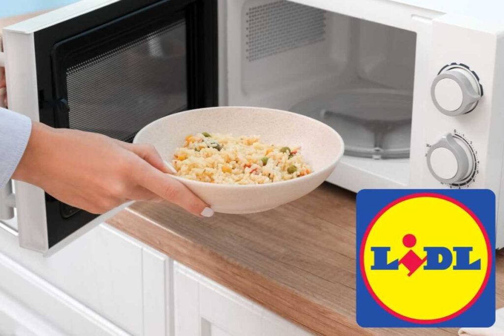 affare lidl sul forno a microonde
