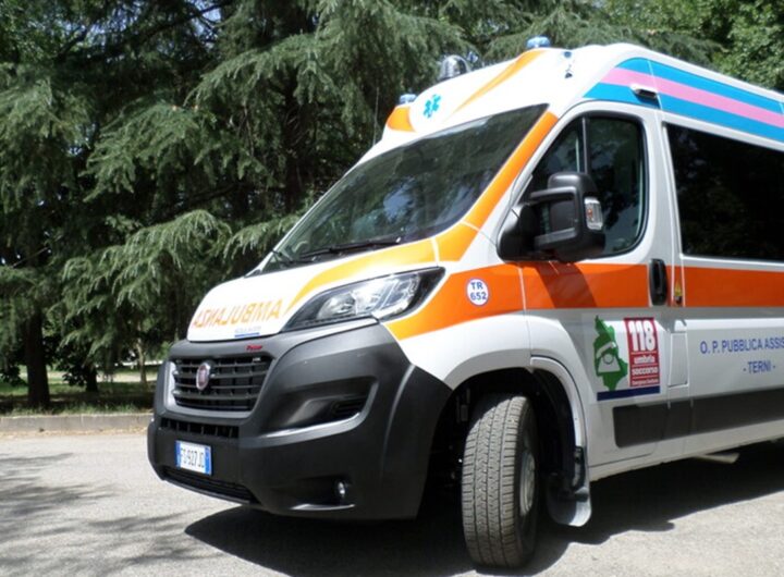 Un'ambulanza