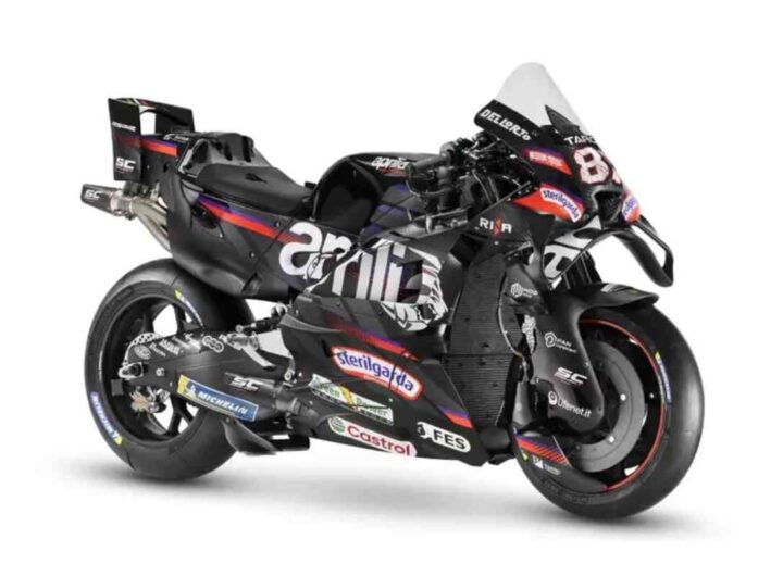 La nuova moto Aprilia