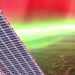 Aurora boreale dallo spazio