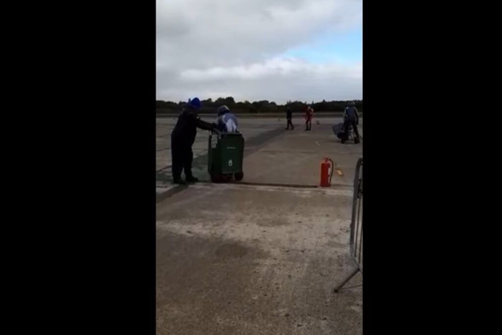 Il video del bidone modificato che raggiunge i 90 km/h