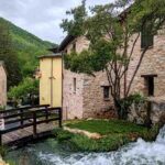 scorcio di Rasiglia in Umbria