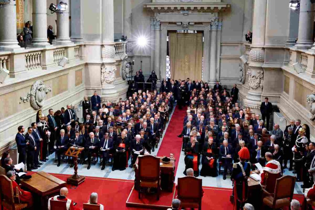 La cerimonia in Cassazione