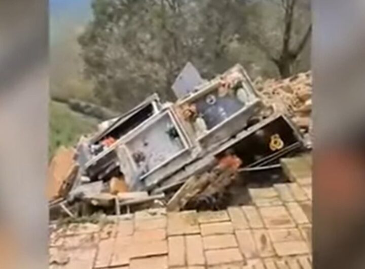frana cimitero di San Mauro Marchesato