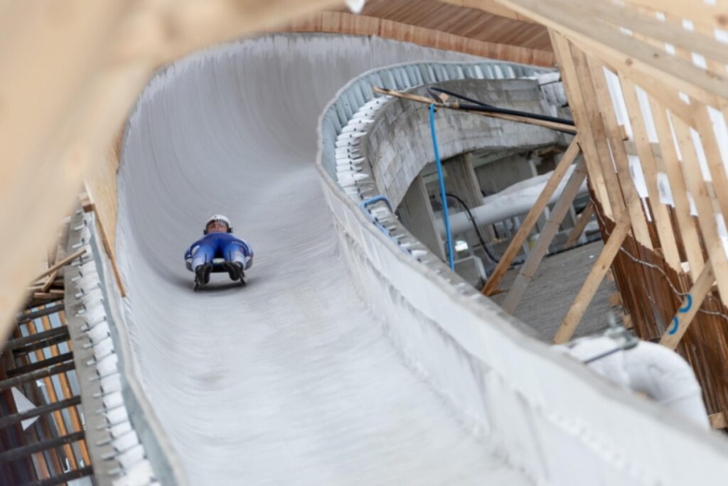 pista da bob cortina