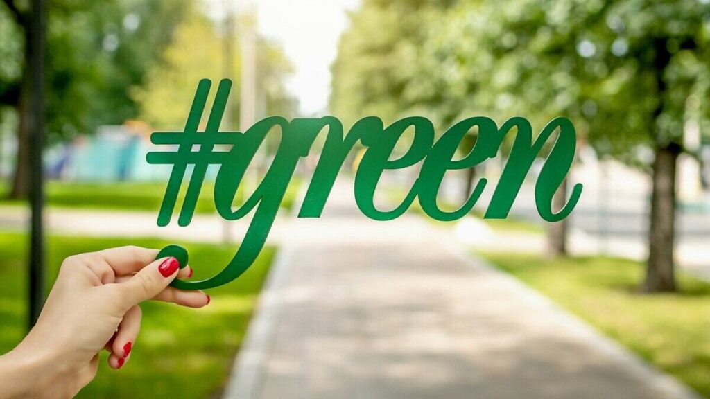 Rappresentazione della trasparenza ambientale aziendale secondo la Direttiva UE 2024/825.