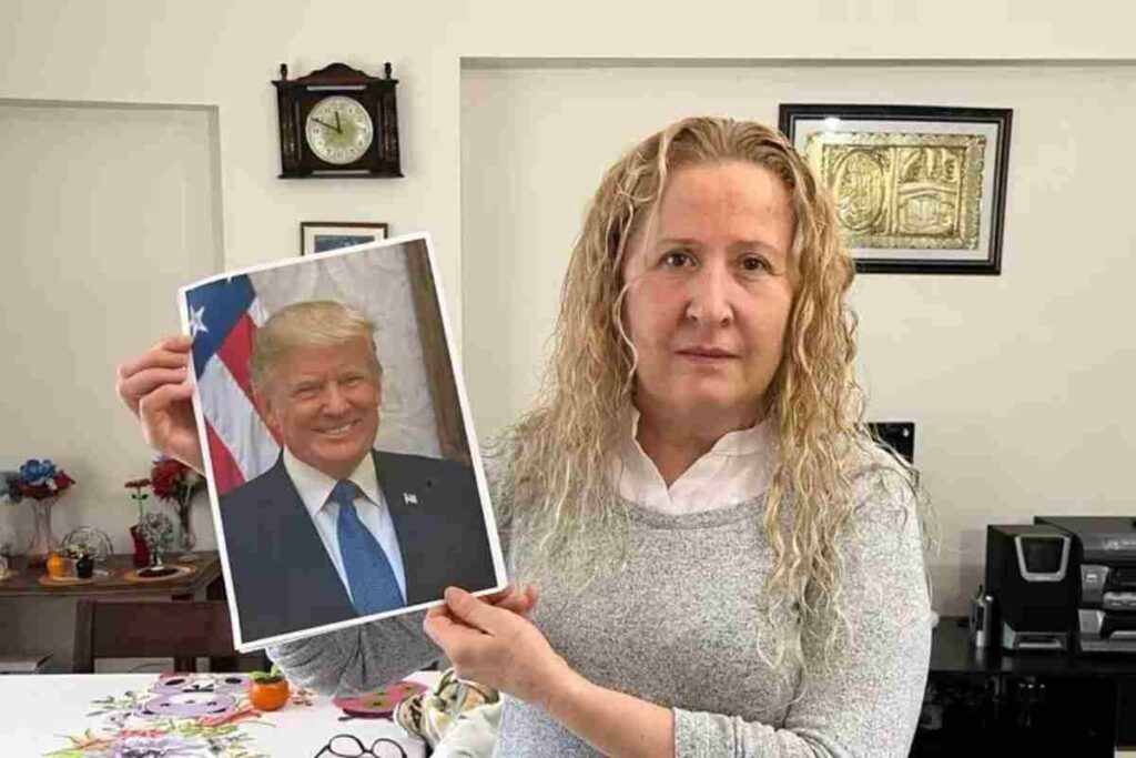 La donna turca che dice di essere la figlia di Trump