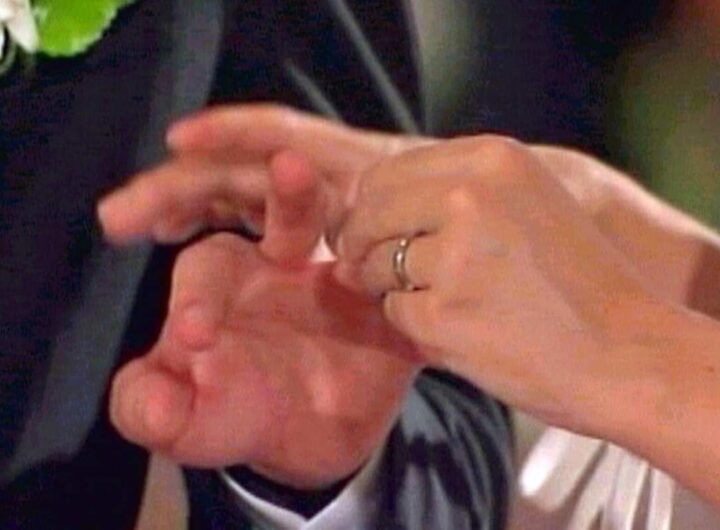 Scambio fedi nuziali