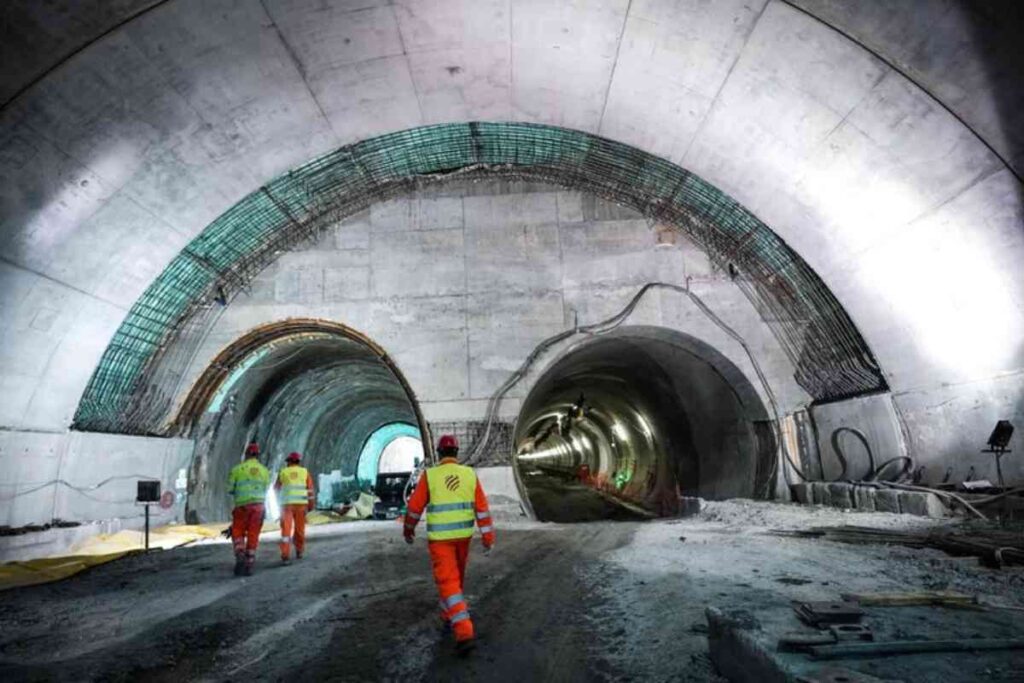 Terzo valico in costruzione a Genova