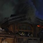 Incendio in un albergo in Francia