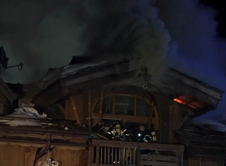 Incendio in un albergo in Francia