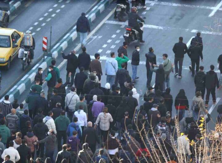Protesta in strada in Iran