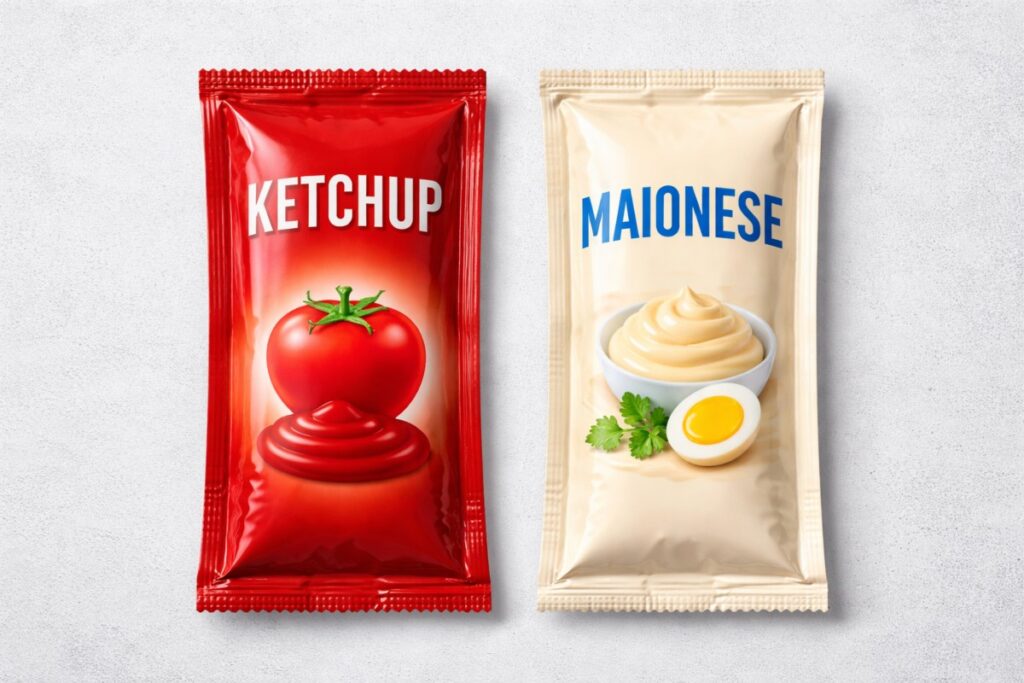 ketchup maio bustine