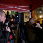 landini in piazza per il venezuela