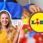 logo lidl donna ok bambino gioca