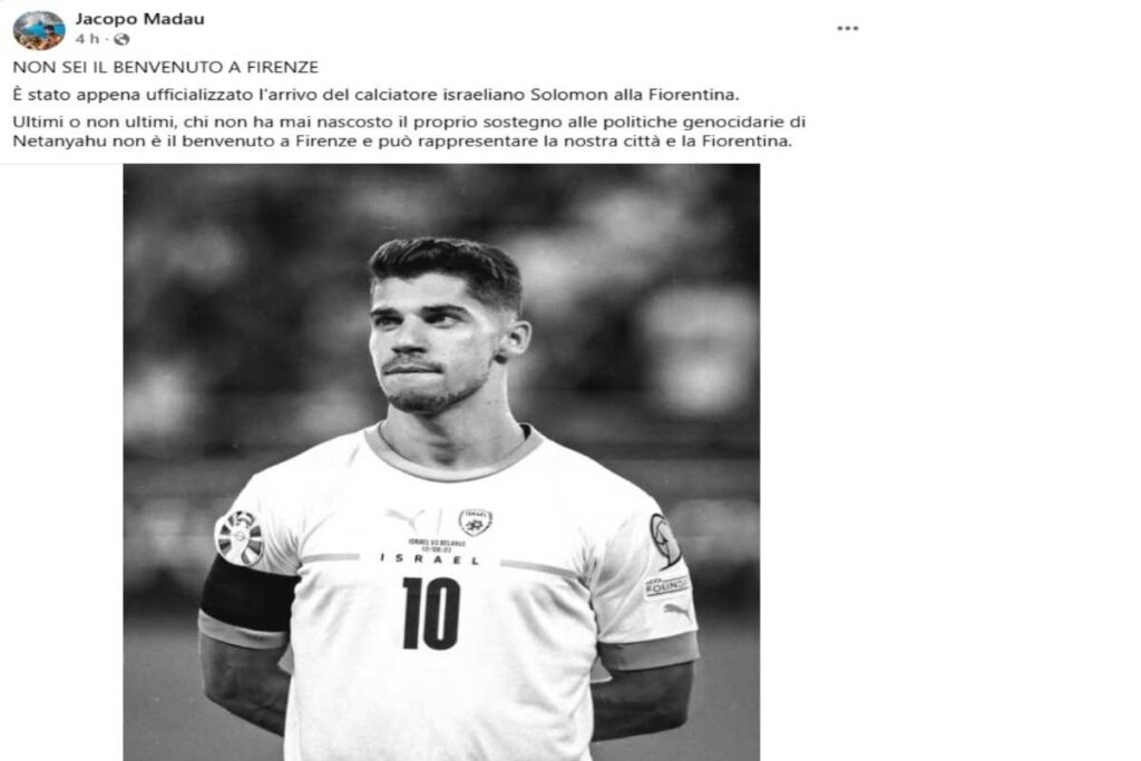 Solomon, il neo-acquisto della Fiorentina