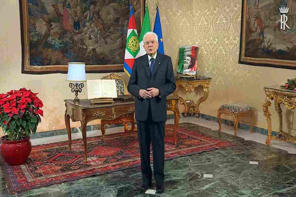 Il discorso di fine anno di Mattarella