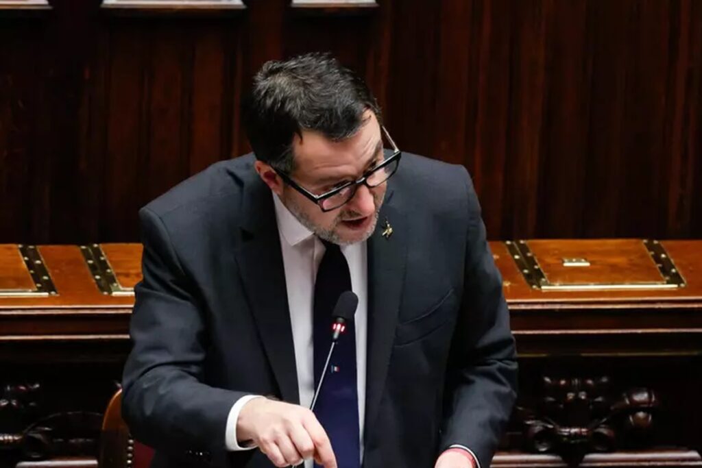 Il vice premier, Matteo Salvini