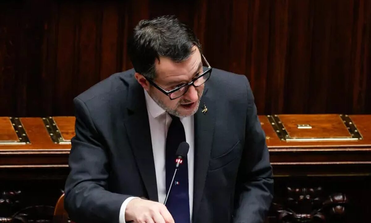 Il vice premier, Matteo Salvini