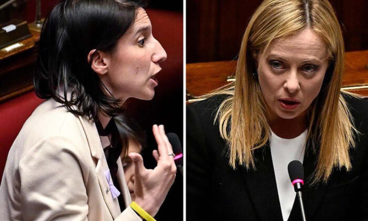 Combo Meloni Schlein