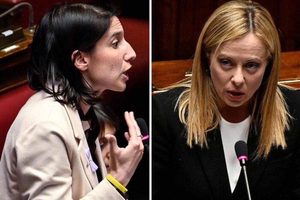 Combo Meloni Schlein