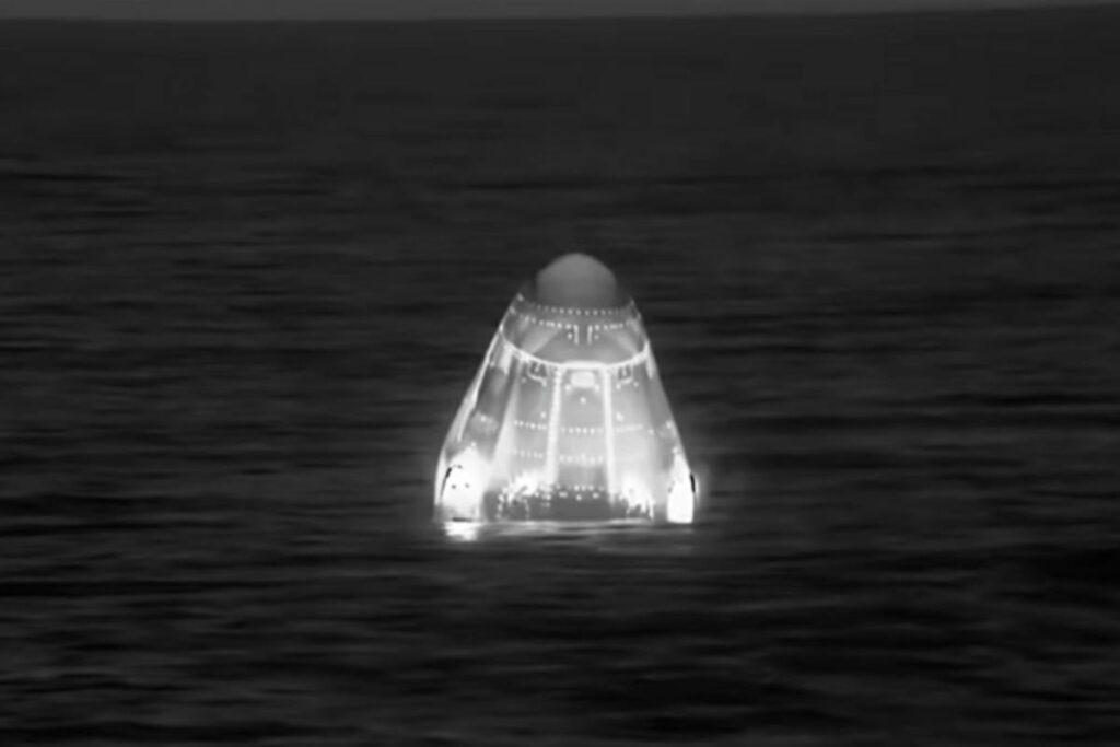 NASA, il rientro dalla navicella ISS