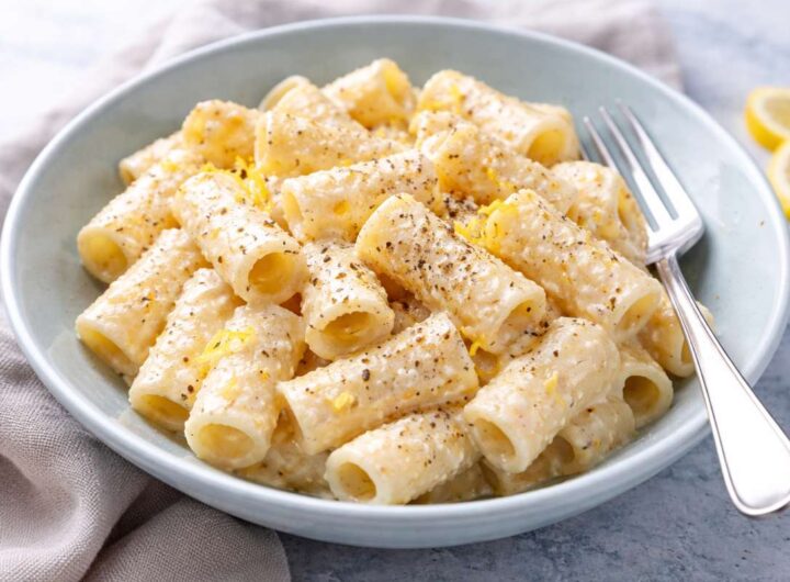 pasta cremosa con ricotta