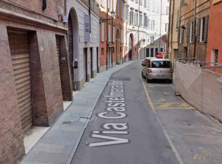 La strada dove è avvenuto l'agguato