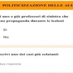 Il sondaggio lanciato da Azione Studentesca