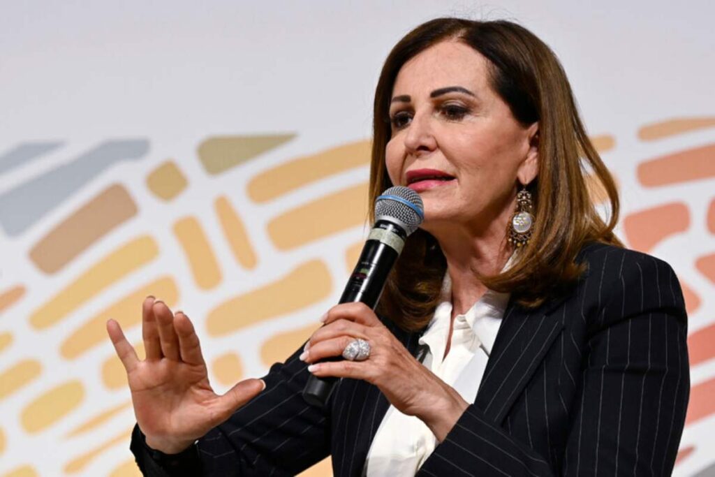 La ministra Santanchè