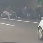 Scontri tra tifosi in autostrada