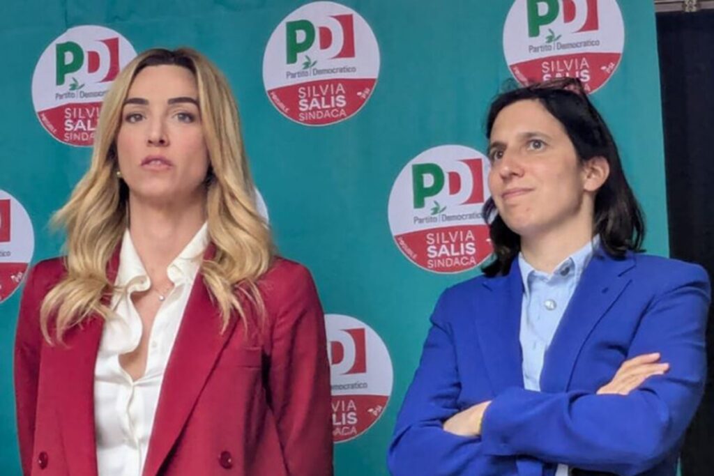 La segretaria dem Elly Schlein e la sindaca di Genova, Silvia Salis