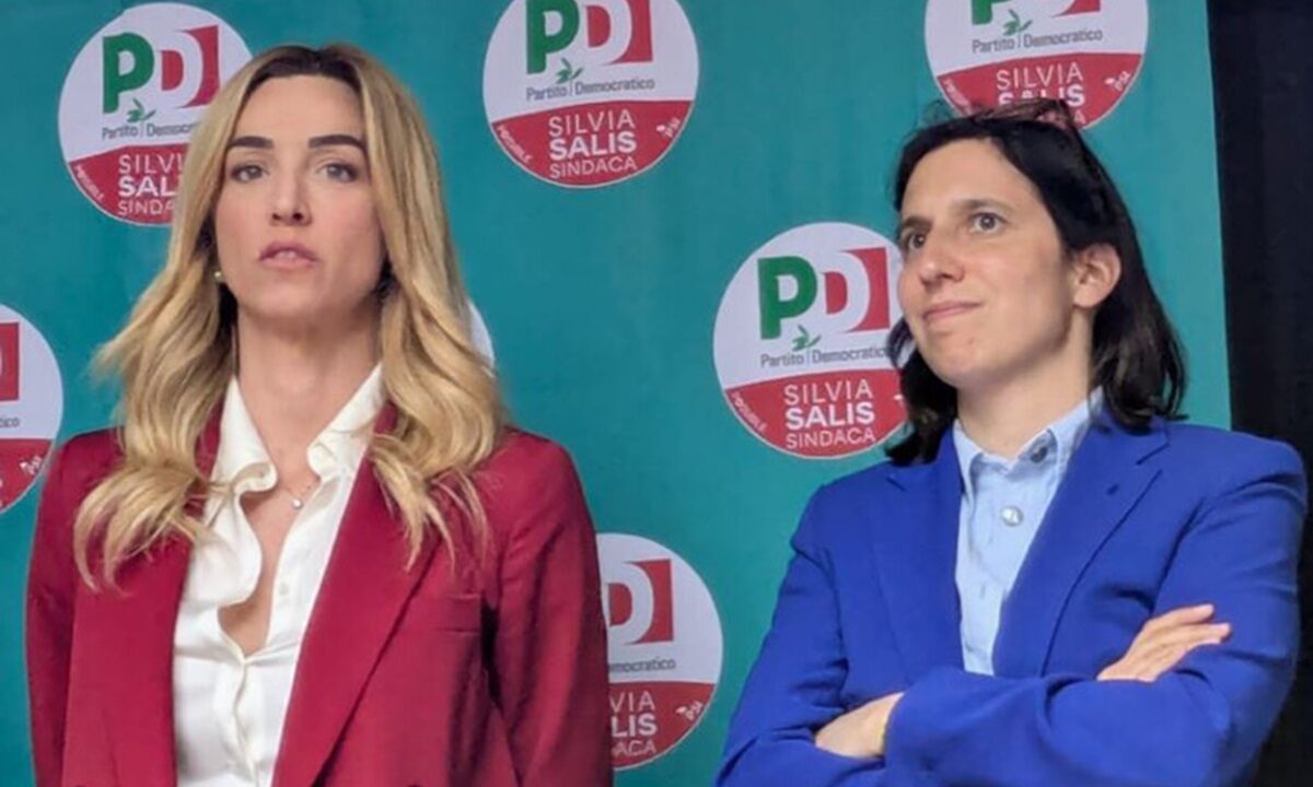 La segretaria dem Elly Schlein e la sindaca di Genova, Silvia Salis