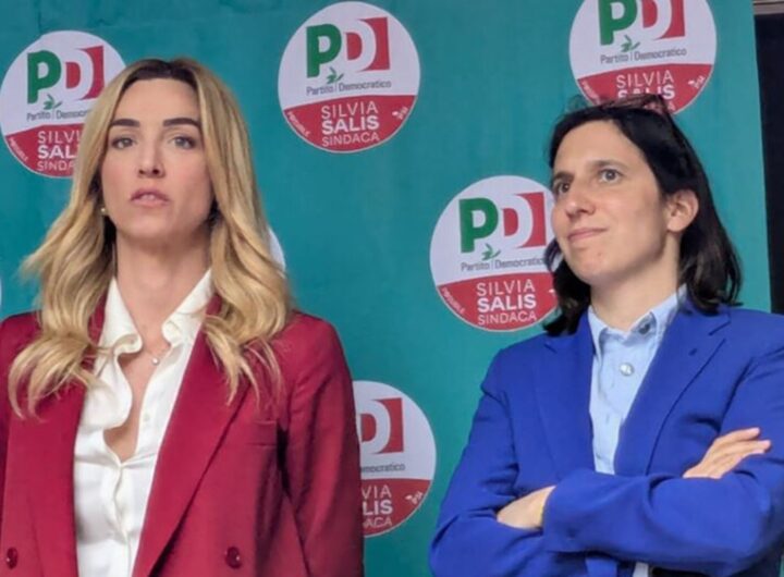 La segretaria dem Elly Schlein e la sindaca di Genova, Silvia Salis
