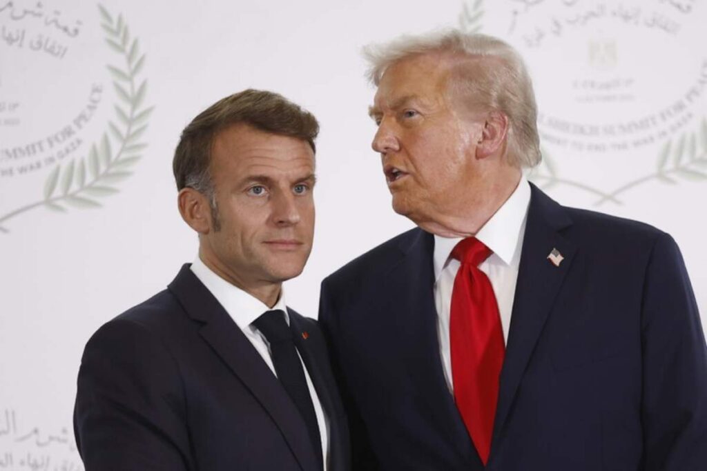 Trump e Macron