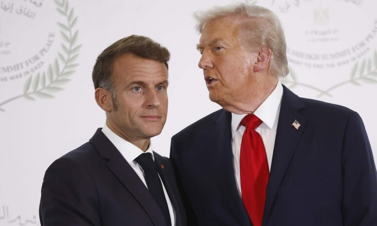 Trump e Macron