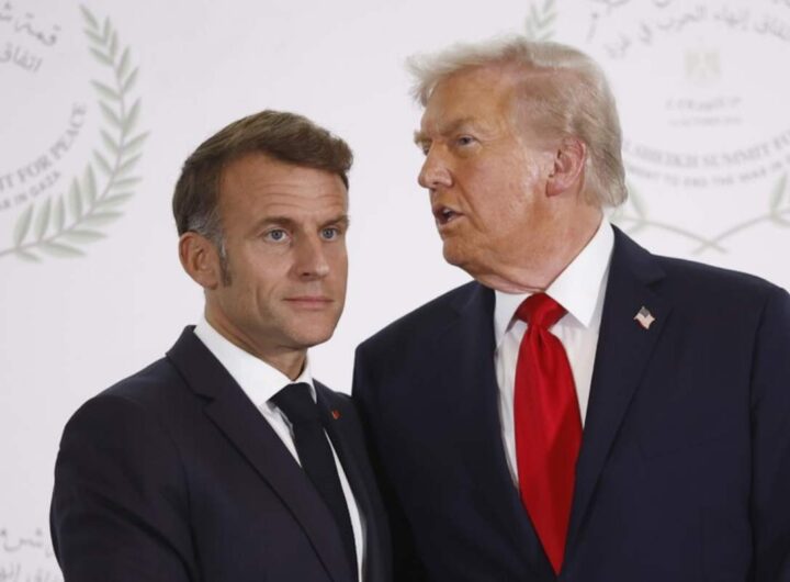 Trump e Macron