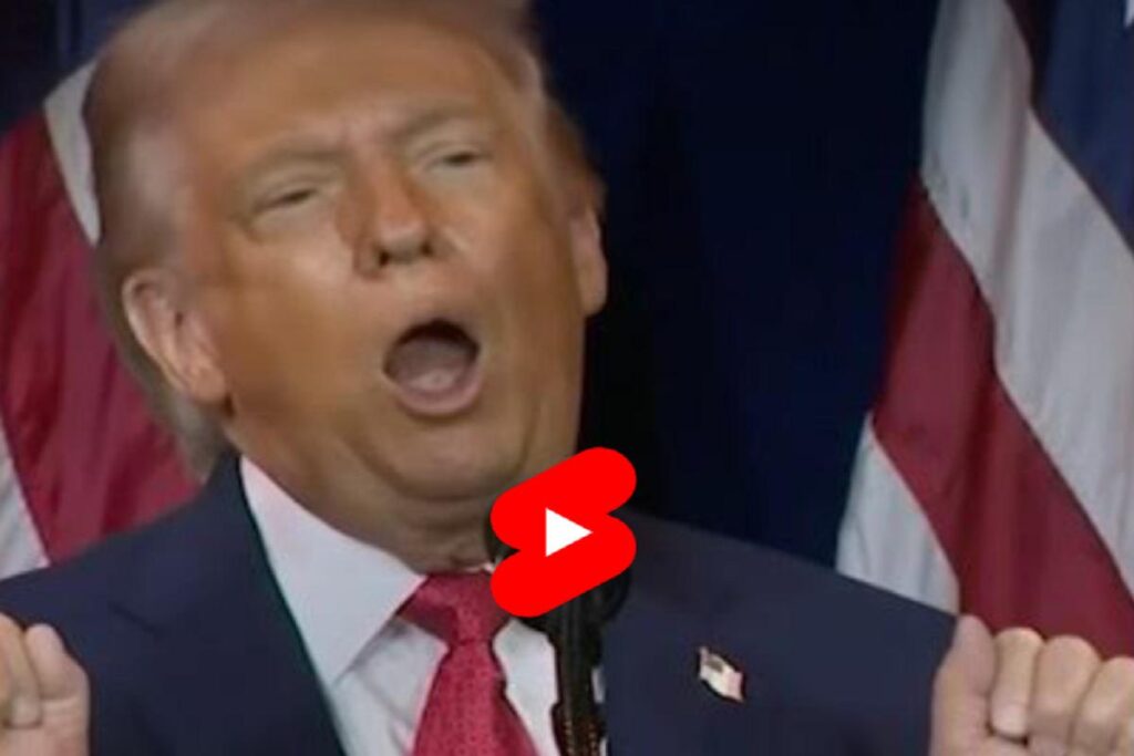 Trump imita le atlete transgender