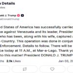 Venezuela, il post su Truth di Donald Trump