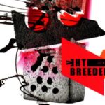 Un particolare della colorata copertina di All Nerve dei Breeders, con un mattone rotto in primo piano