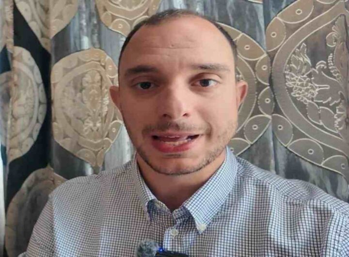 Andrea Lucidi in una foto su X