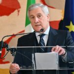 Il ministro degli Esteri, Antonio Tajani