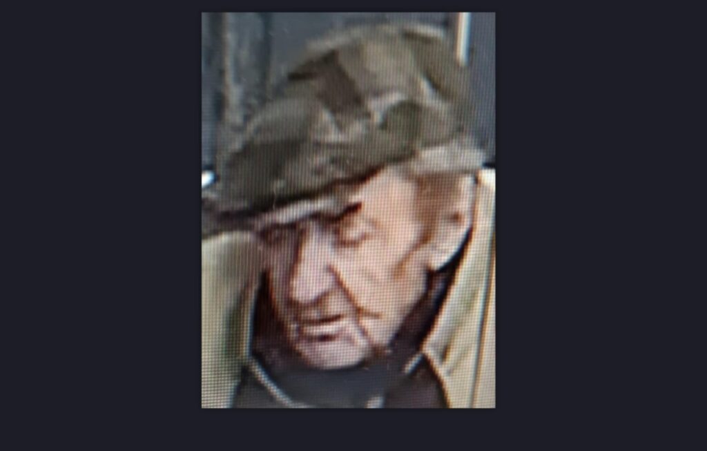 anziano carbonizzato roma