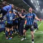 esultanza giocatori atalanta