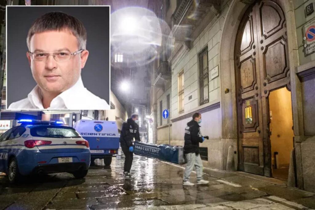 banchiere morto milano